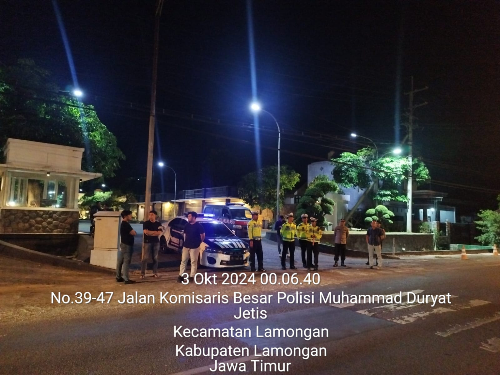Polres Lamongan Laksanakan Kegiatan Rutin Patroli Harkamtibmas