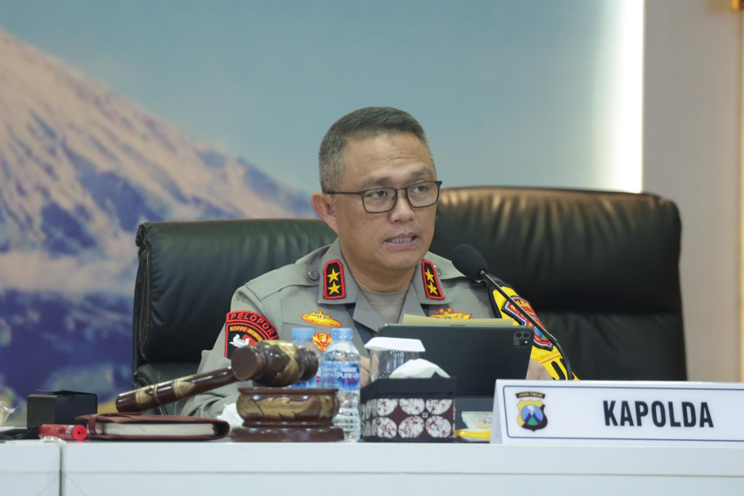 Anev Sitkamtibmas September 2024 Polda Jatim Berhasil Turunkan Angka Kriminalitas dan Kecelakaan Lalulintas
