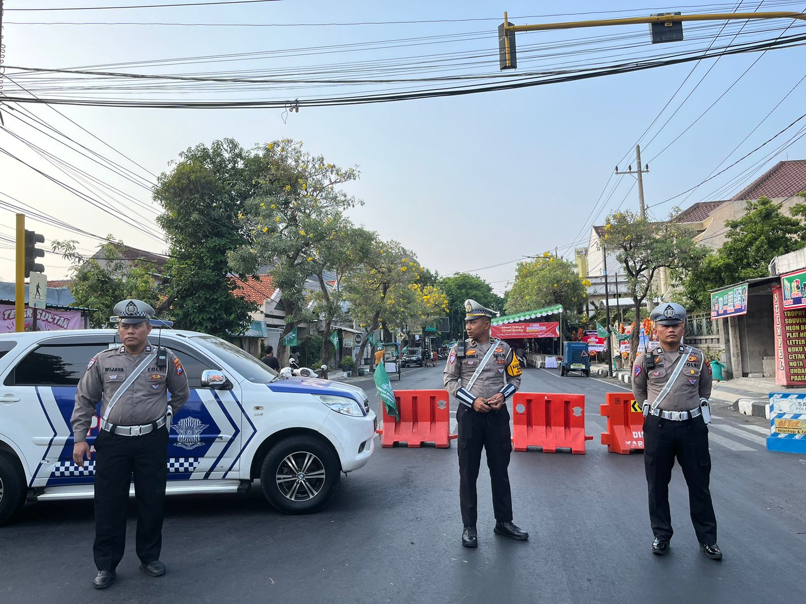 Pengamanan Kegiatan Mince Oleh Polres Lamongan
