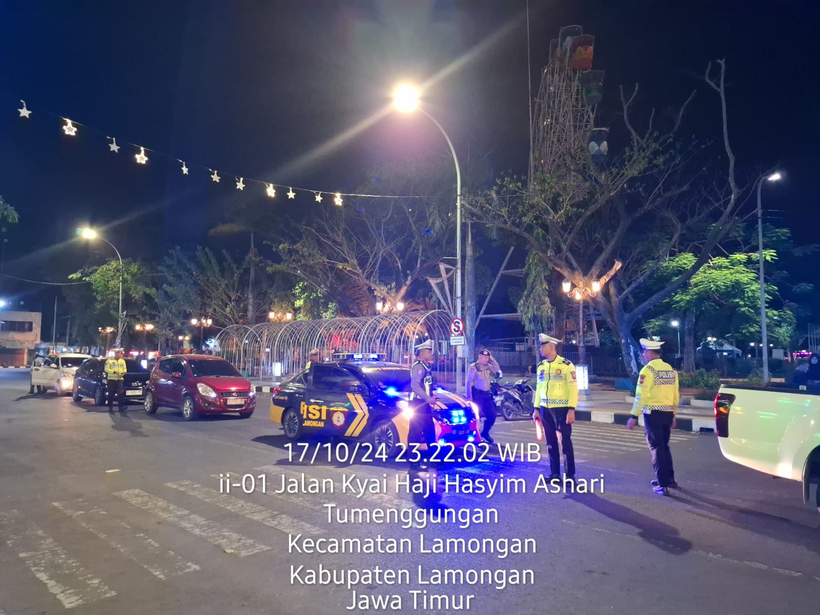 Anggota Polres Lamongan Gelar Patroli Harkamtibmas Cegah Kriminalitas