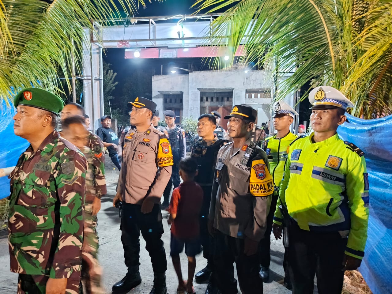 Pastikan Situasi Wilayah Aman, Anggota Polres Lamongan Laksanakan Patroli Harkamtibmas
