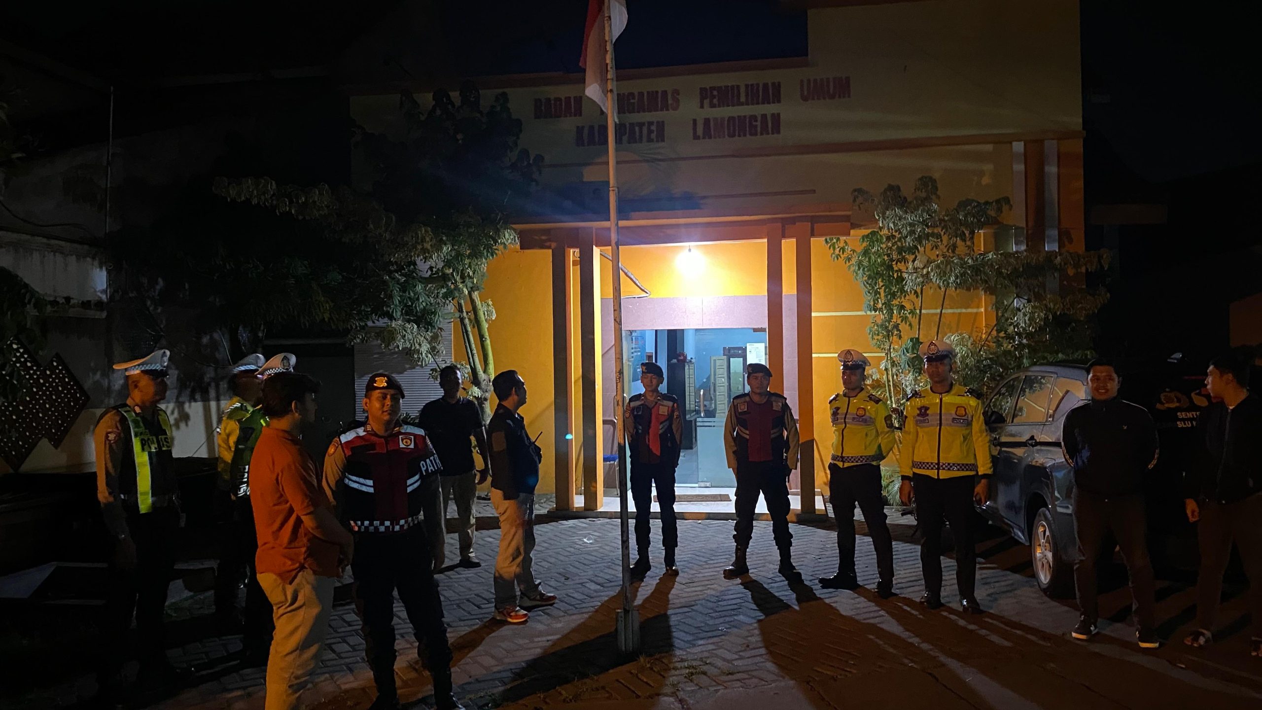 Pastikan Keamanan Situasi Wilayah, Personel Polres Lamongan Laksanakan Patroli Harkamtibmas