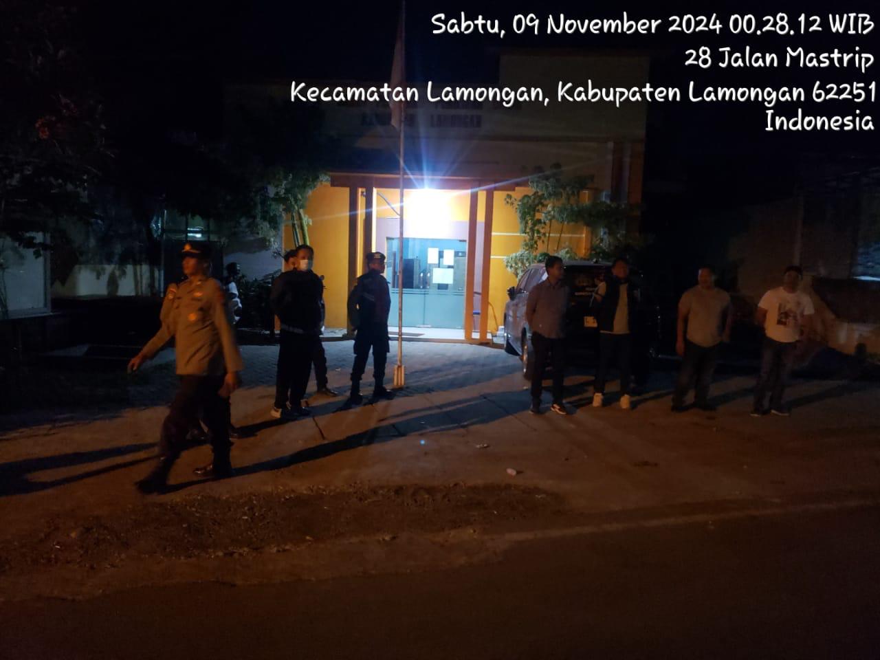 Polres Lamongan Lakukan Patroli Harkamtibmas Antisipasi Guantibmas