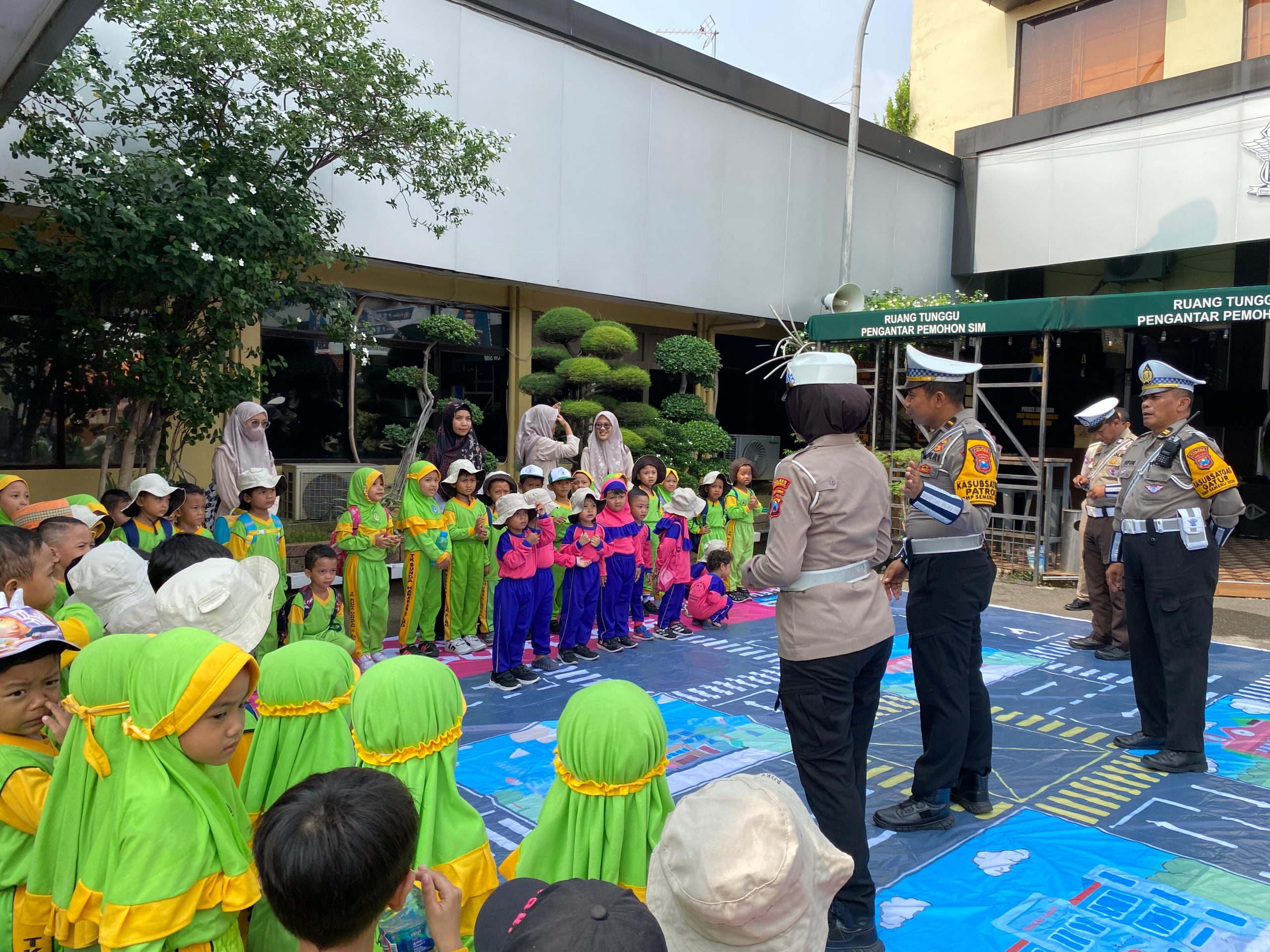 Edukasi Sadar Lalu Lintas Sejak Dini, Unit Kamsel Gelar Polsanak