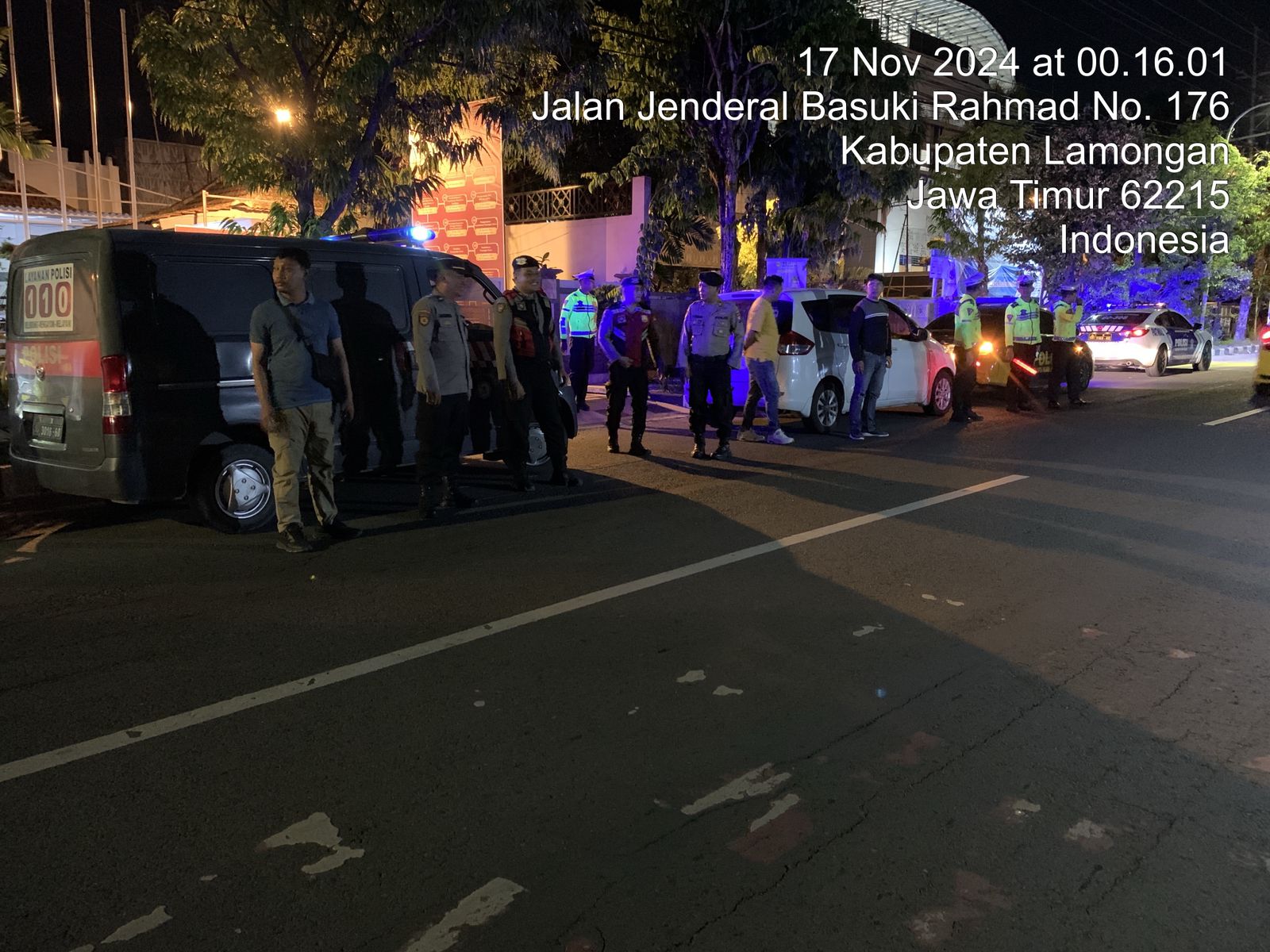 Polres Lamongan Lakukan Patroli Harkamtibmas Antisipasi Tindak Kejahatan