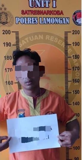 Satresnarkoba Polres Lamongan Tangkap Pelaku Diduga Pengedar Sabu di Kecamatan Babat