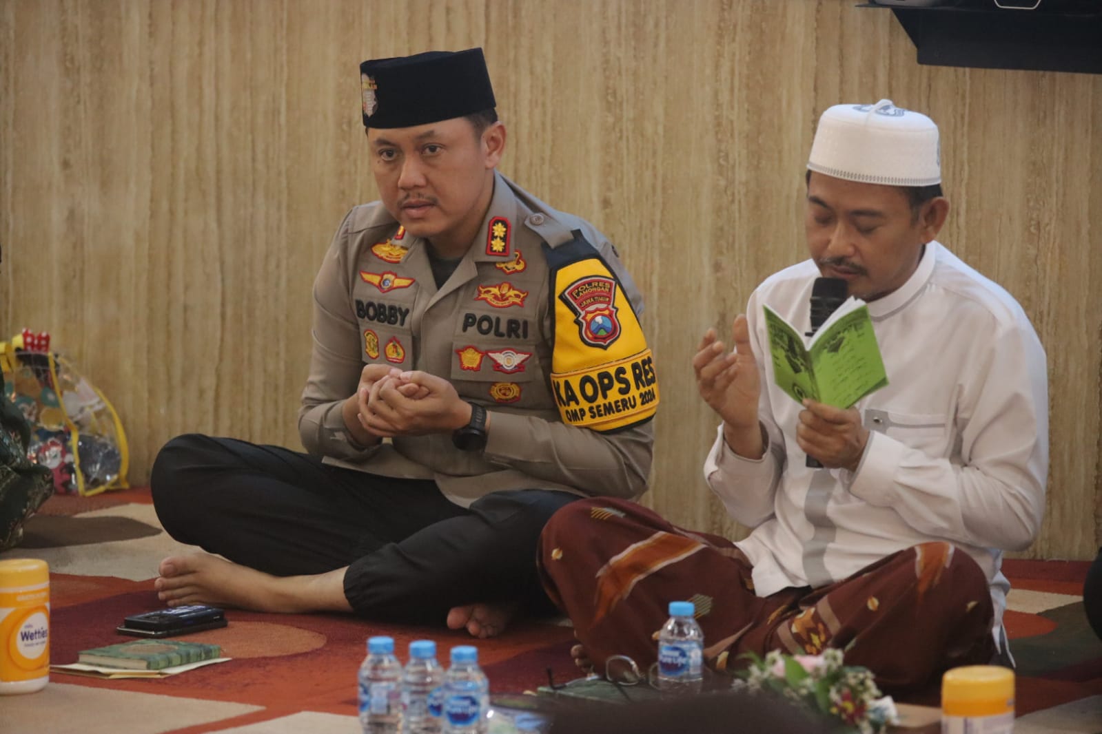 Polres Lamongan Gelar Doa Bersama Anak Yatim untuk Pemilukada Aman dan Damai