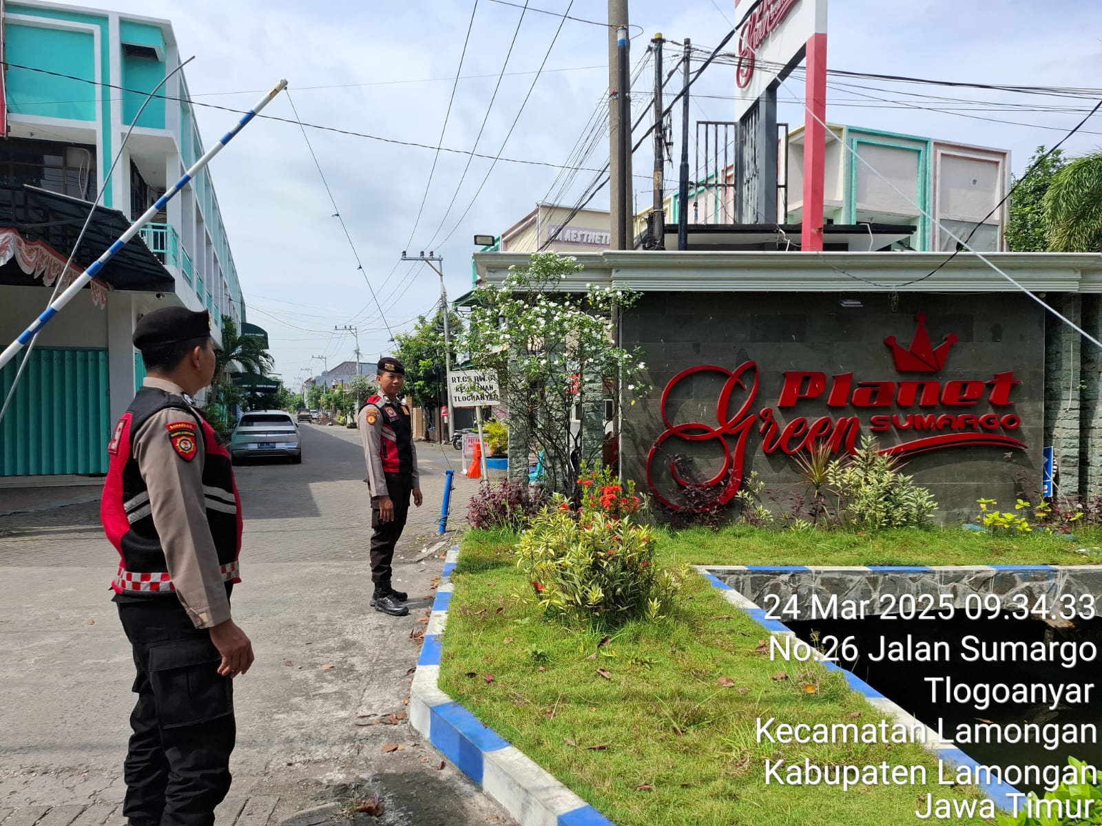 Menjelang Idul Fitri, Satsamapta Polres Lamongan Gelar Patroli Perumahan Kosong