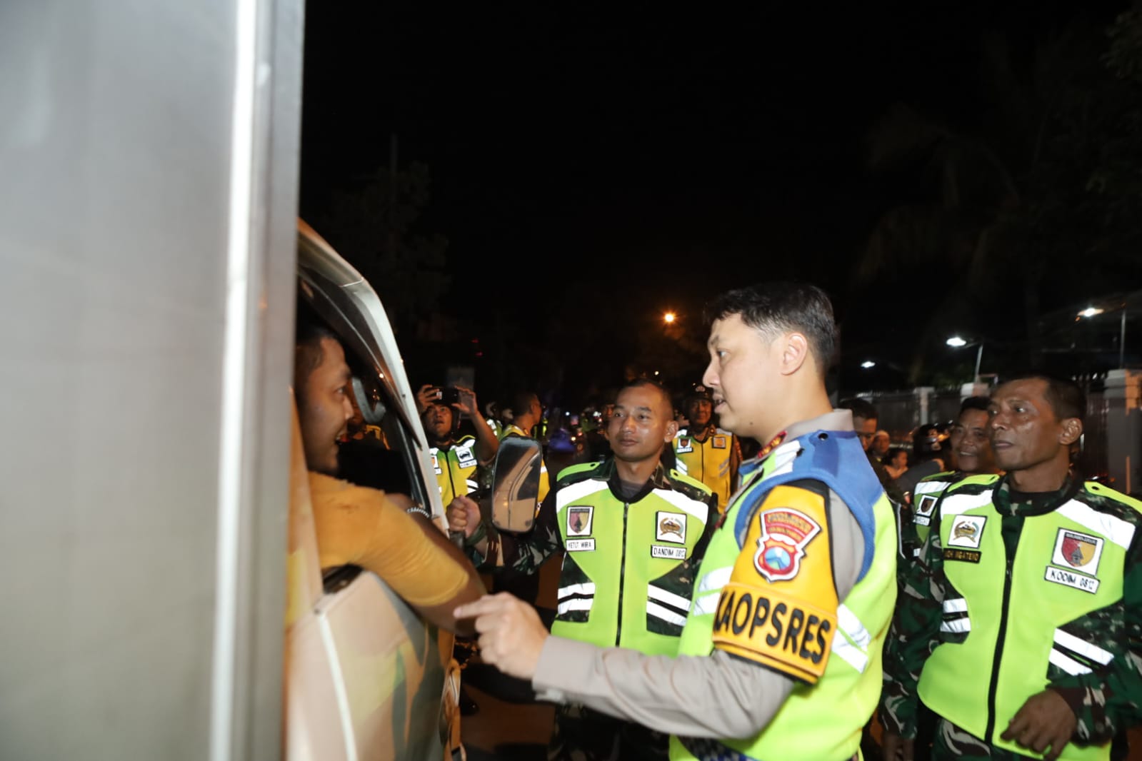 Kapolres Lamongan Bersama PJU dan Dandim 0812 Patroli Rumah Kosong, Cegah Kriminalitas Saat Mudik