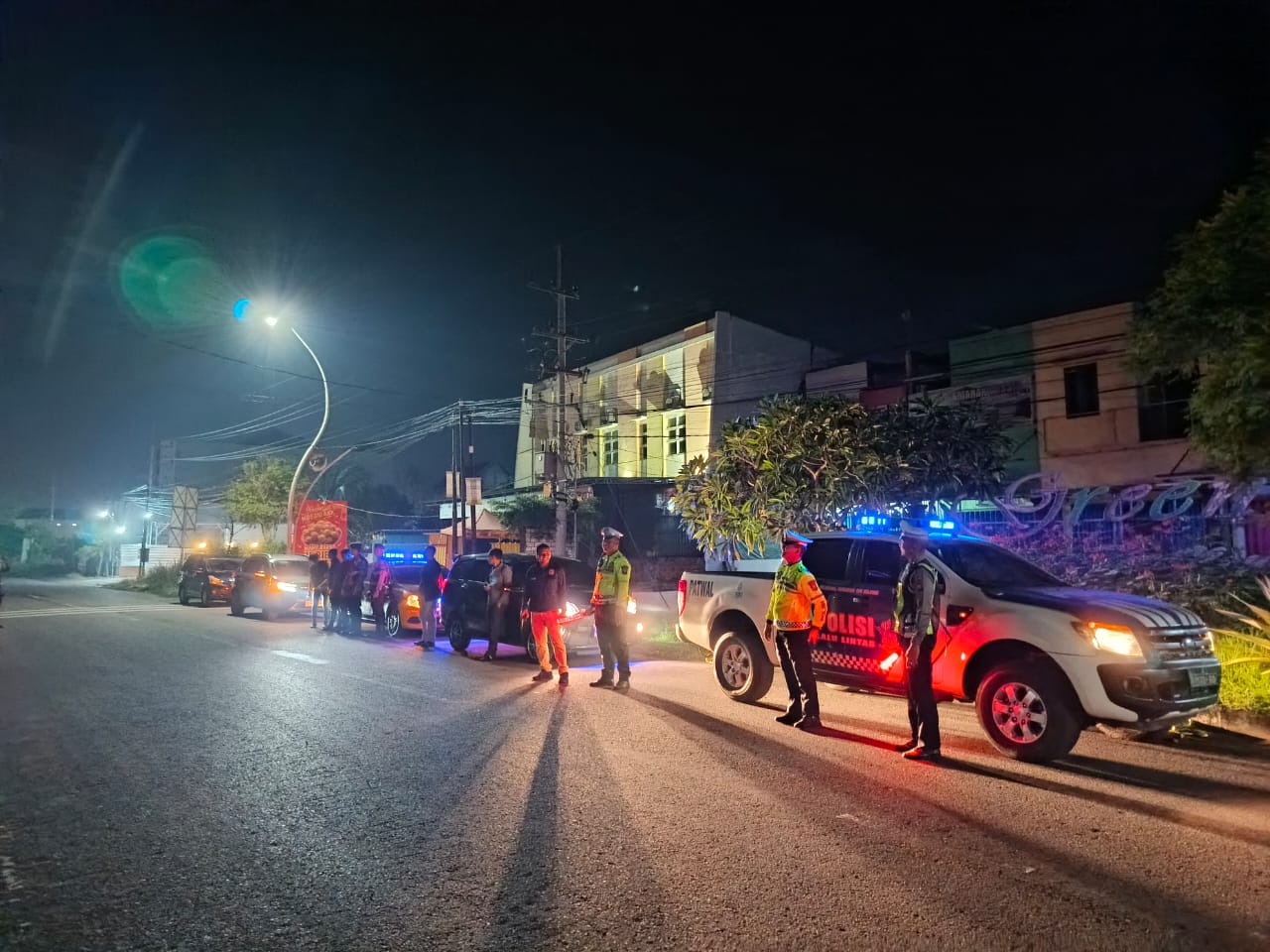 KBO Satreskrim Polres Lamongan Pimpin Patroli Harkamtibmas