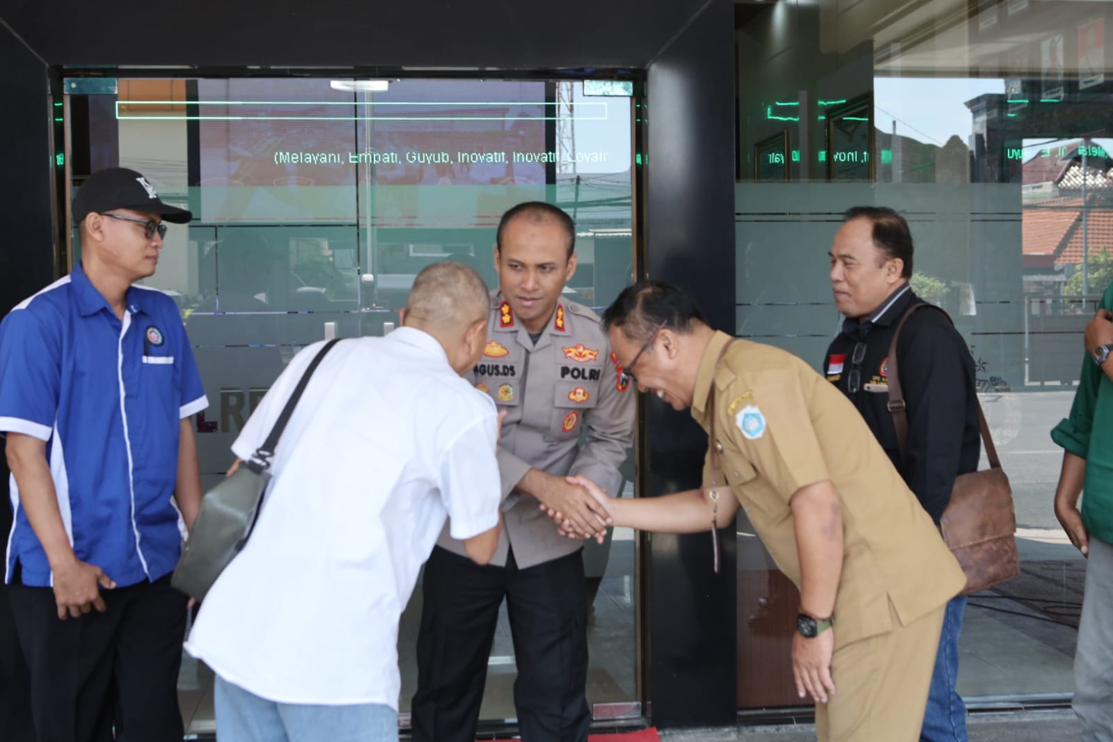 Audiensi Panitia Peringatan Hari Buruh/May Day 2025 Bersama Kapolres Lamongan