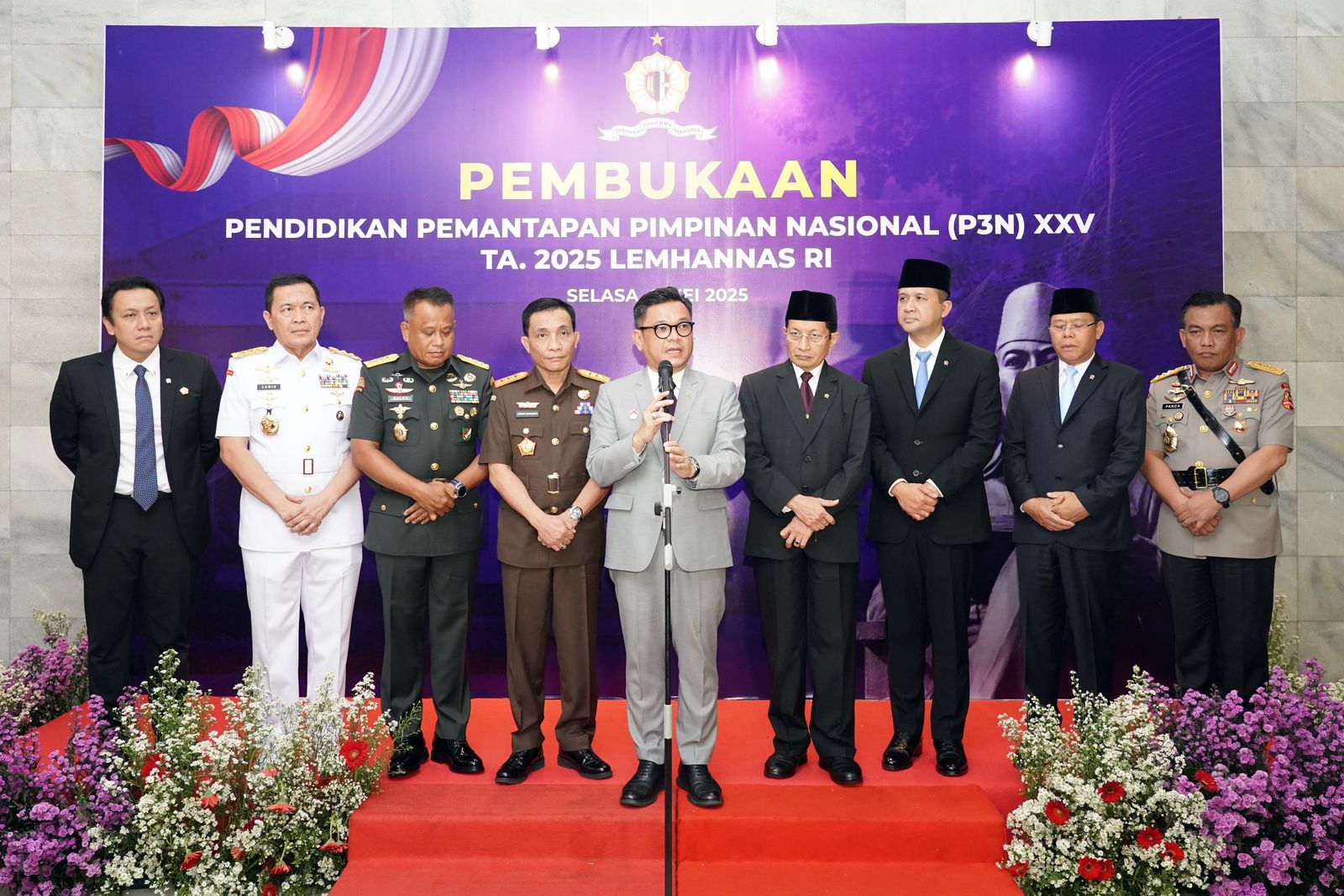 Gubernur Lemhannas RI Tekankan Peserta P3N 25 Miliki Empat Karakter Utama Kepemimpinan Nasional