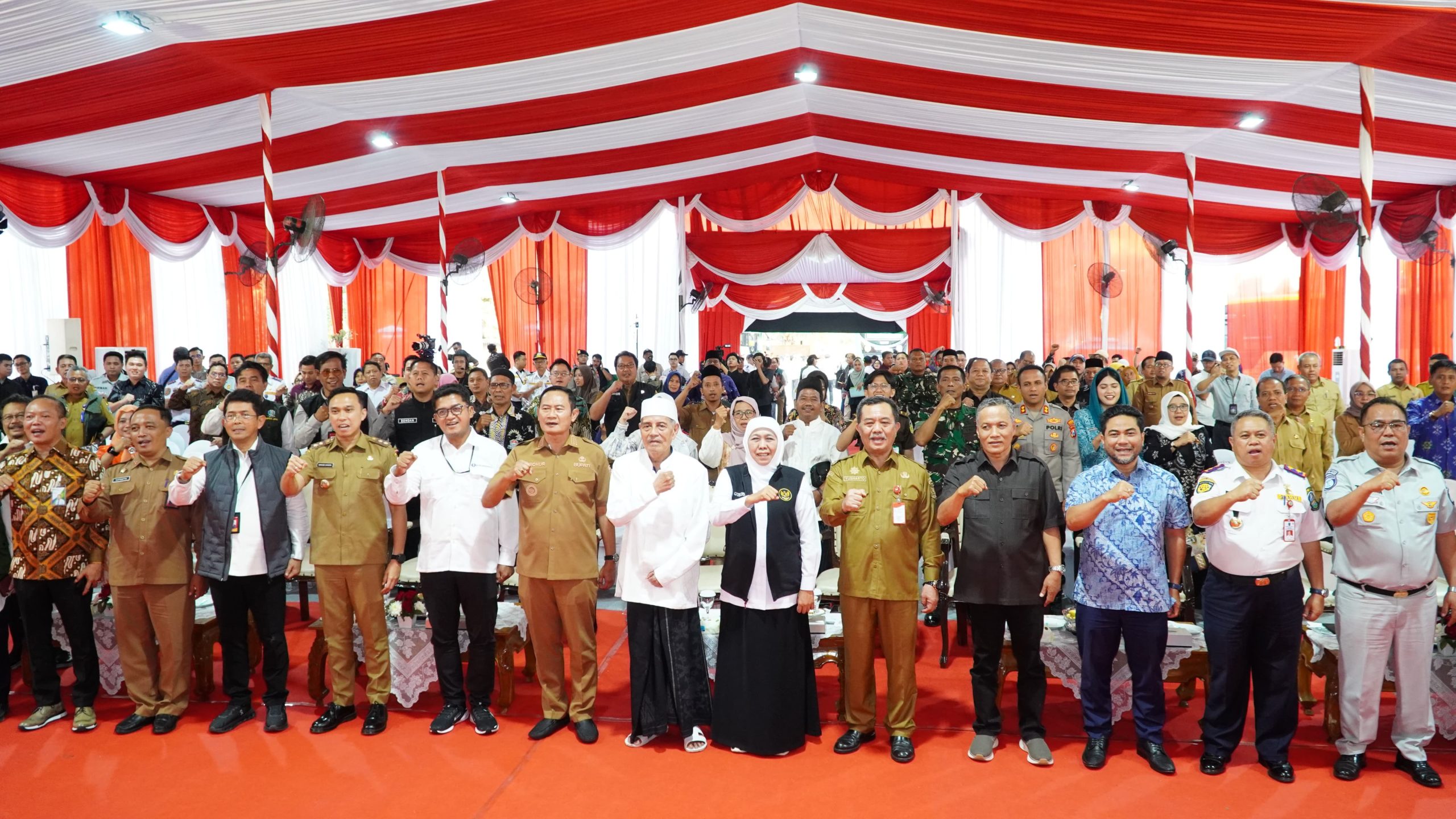 Peresmian Operasional Bus Trans Jatim Koridor VII Rute Terminal  Lamongan – Dukun (Gresik) – Terminal Paciran